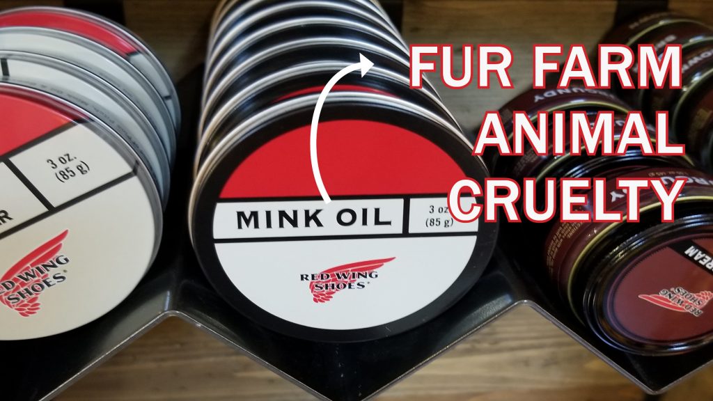 Red Wing mink oil