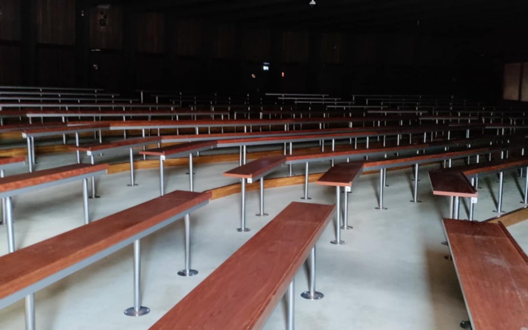 What was once the world’s largest fur auction house now sits empty