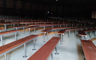 What was once the world’s largest fur auction house now sits empty